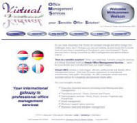 Virtual Office management Services - creation of website from scratch